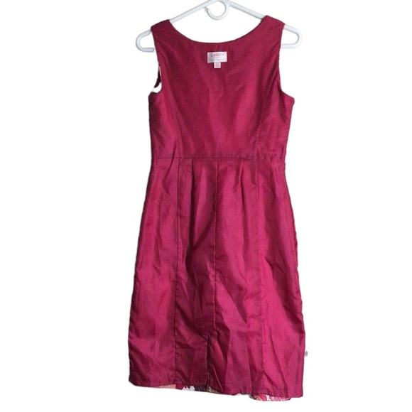 Liberty of London Sheath Dress size 2 Multi color Floral Print Knee Leng… - Picture 4 of 16